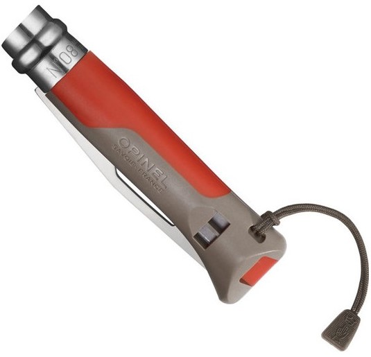 Нож Opinel №8 Outdoor Красный - Фото 3 большая