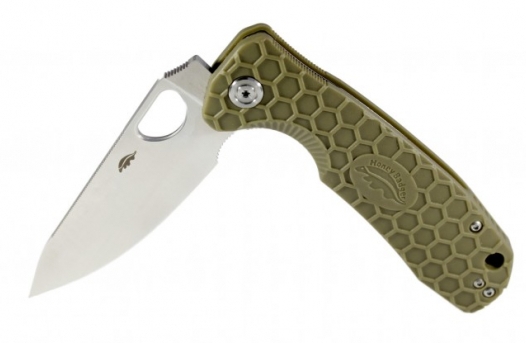 Нож Honey Badger Leaf L зеленый - Фото 2 большая