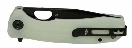 Нож Honey Badger Tanto DLC D2 G10 M Limited Edition черный - Фото 5 большая