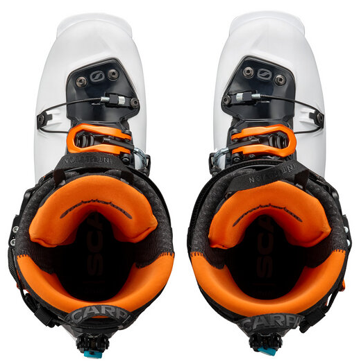 Горнолыжные ботинки Scarpa Maestrale Rs White/Black/Orange - Фото 6 большая