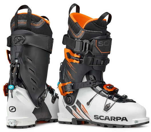 Горнолыжные ботинки Scarpa Maestrale Rs White/Black/Orange - Фото 7 большая