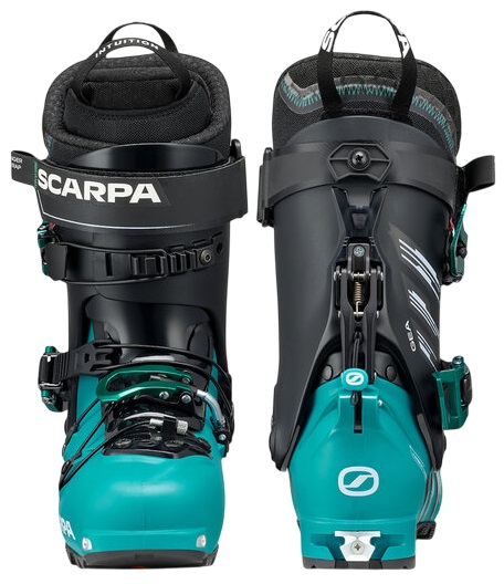 Горнолыжные ботинки женские Scarpa Gea Emerald/Black - Фото 4 большая
