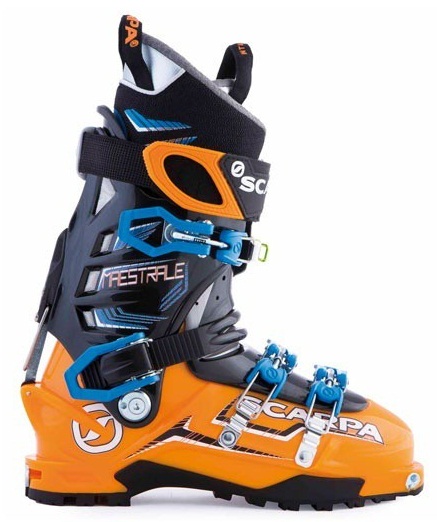 Ботинки Scarpa MAESTRALE Orange-Royal Blue - Фото 1 большая