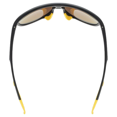 Очки детские Uvex 515 Black Matt/Mirror Yellow - Фото 2 большая