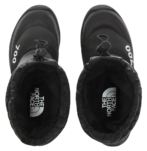 Ботинки женские The North Face Nuptse Bootie 700 Tnf Black/Tnf White - Фото 3 большая
