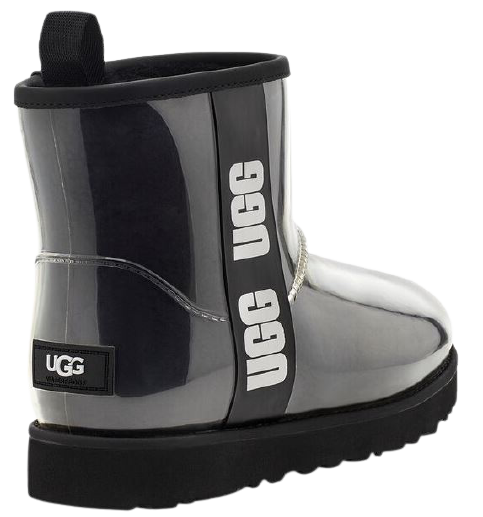 Сапоги женские UGG Classic Clear Mini Black - Фото 4 большая