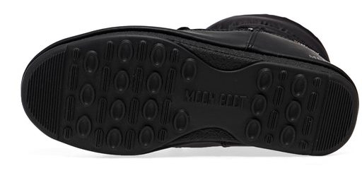 Сапоги женские Moon Boot Low Nylon Wp Black - Фото 2 большая