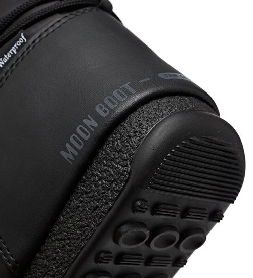Сапоги женские Moon Boot Low Nylon Wp Black - Фото 4 большая