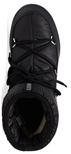 Сапоги женские Moon Boot Low Nylon Wp Black - Фото 6 большая