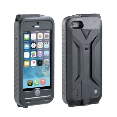 Водонепроницаемый бокс с креплением для iPhone 5 Topeak 3150 mAh Black/Grey - Фото 1 большая
