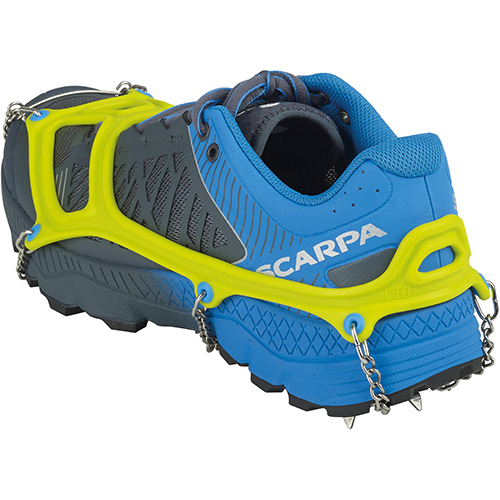Ледоступы C.A.M.P. Ice Master Run XL Lime/Light Grey - Фото 3 большая