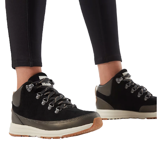 Ботинки женские The North Face Back-To-Berkeley Redux Remtlz Lux Tnf Black/Vintage White - Фото 3 большая