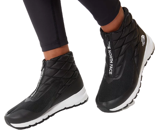 Ботинки женские The North Face Thermoball Progressive Zip Tnf Black/Tnf White - Фото 7 большая