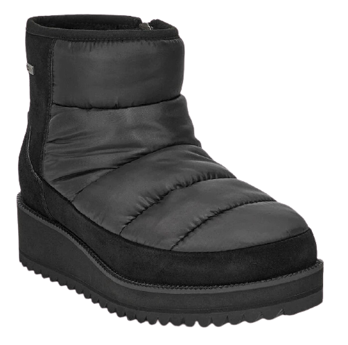 Ботинки женские UGG Ridge Mini Black - Фото 6 большая