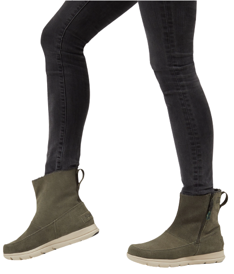 Сапоги женские Sorel Explorer Zip Alpine Tundra - Фото 2 большая