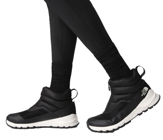 Ботинки женские The North Face Thermoball Progressive II Zip WP Tnf Black/Gardenia White - Фото 3 большая