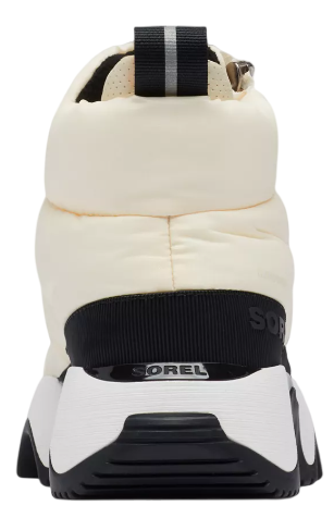 Cапоги женские Sorel Kinetic Impact Puffy Zip Wp Chalk/Black - Фото 3 большая