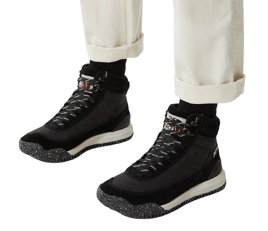Ботинки женские The North Face Back-To-Berkeley III Regrind WP TNF Black/Vintage White - Фото 7 большая