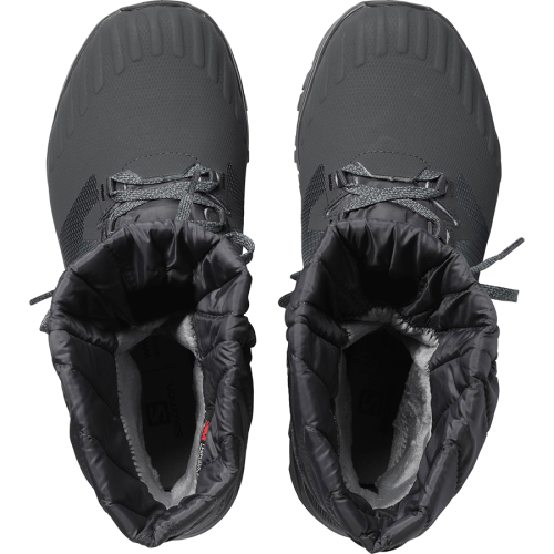 Ботинки женские Salomon Vaya Powder TS CSWP Ebony/Stormy - Фото 4 большая