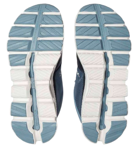 Кроссовки женские On Cloud Hi Waterproof Dust/Navy - Фото 3 большая