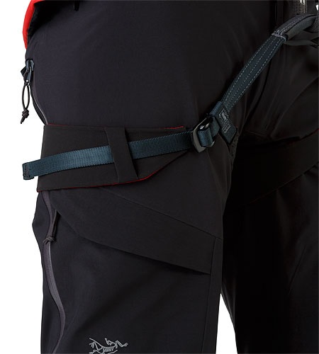 Брюки мужские Arcteryx Alpha AR Black - Фото 11 большая