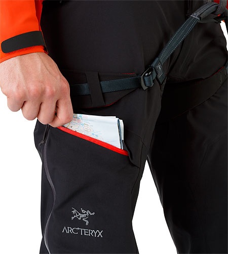 Брюки мужские Arcteryx Alpha AR Black - Фото 12 большая