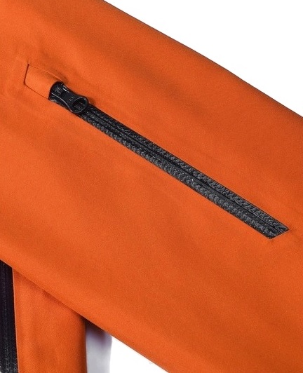 Куртка мужская Kailas Mont Q60 Hardshell Oxidized Orange - Фото 7 большая
