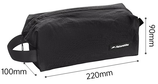 Органайзер Naturehike Oxygen Travel S Black - Фото 2 большая