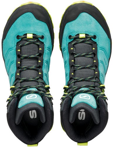 Ботинки женские Scarpa Rush Trk Gtx Ceramic/Sunny Lime - Фото 3 большая
