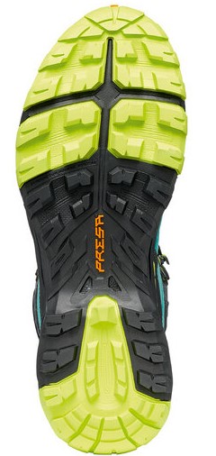 Ботинки женские Scarpa Rush Trk Gtx Ceramic/Sunny Lime - Фото 4 большая