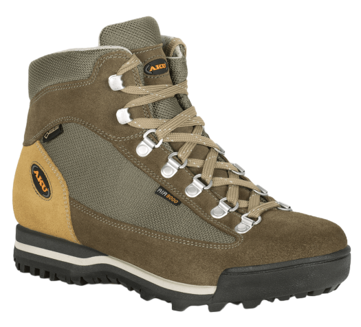 Ботинки женские AKU Ultra Light Micro Gtx Grey/Green - Фото 2 большая