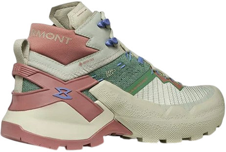 Ботинки женские Garmont Onyx Mid Gtx Agate Grey/Hedge Green - Фото 2 большая