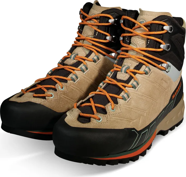 Ботинки женские Mammut Kento Tour High Gtx Savannah/Dark Tangerine - Фото 5 большая