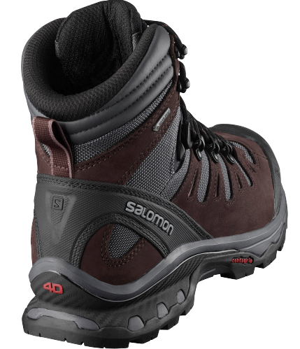 Ботинки женские Salomon Quest 4D 3 Gtx Ebony/Chocolate - Фото 7 большая
