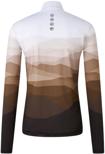 Лонгслив мужской Bogner Fire+Ice Pascal White/Brown - Фото 2 большая