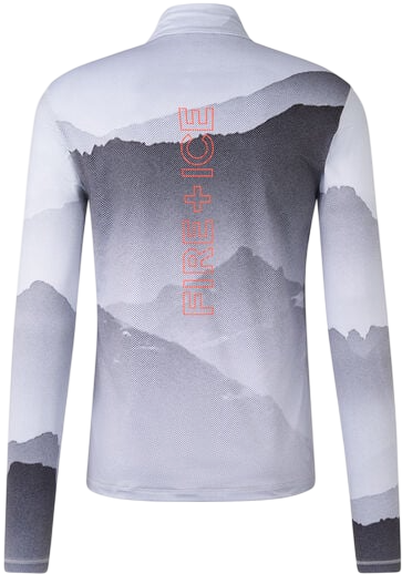 Лонгслив мужской Bogner Fire+Ice Pascal White/Black - Фото 2 большая