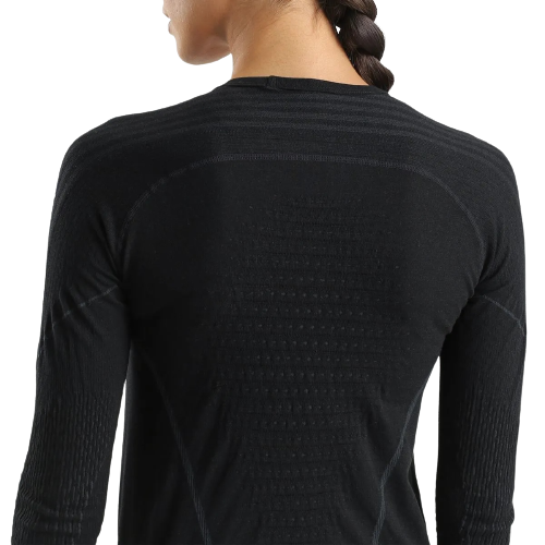 Лонгслив женский UYN Evolutyon Biotech Uw Long Sl Black - Фото 6 большая