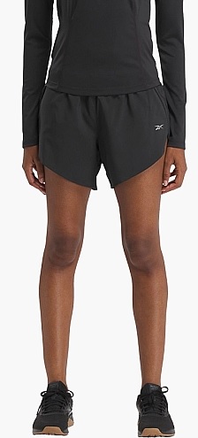 Шорты женские Reebok Running Black - Фото 2 большая