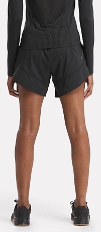 Шорты женские Reebok Running Black - Фото 3 большая