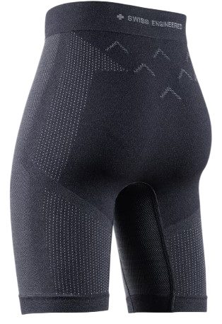 Шорты женские X-Bionic Xceed Run Black/Rhino Grey - Фото 2 большая