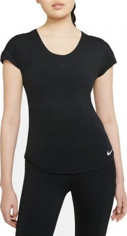 Топ женский Nike Breathe Cool Black/Reflective Silver - Фото 1 большая