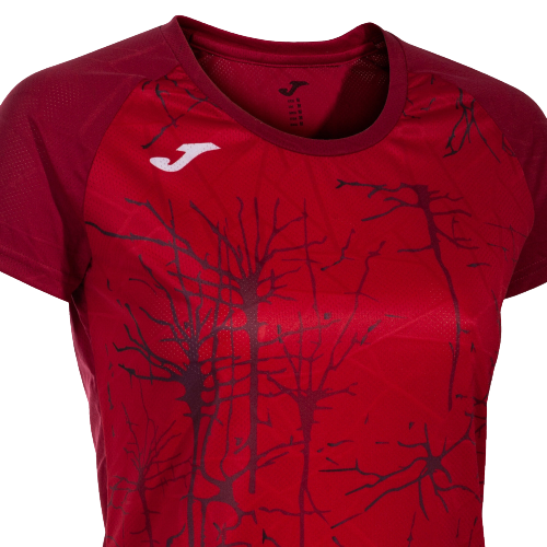 Футболка женская Joma Elite IX Red - Фото 3 большая