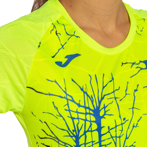 Футболка женская Joma Elite IX Yellow - Фото 5 большая