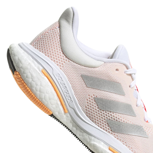 Кроссовки женские Adidas Solar Glide 5 Cwhite/Silvmt/Ltflor - Фото 6 большая