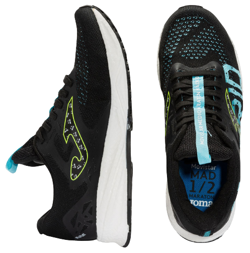 Кроссовки женские Joma Serie Storm Viper Madrid Black - Фото 5 большая