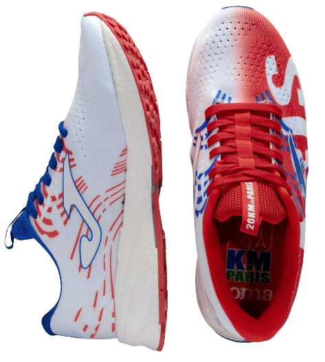 Кроссовки женские Joma Serie Storm Viper Paris Royal Blue/Red - Фото 3 большая