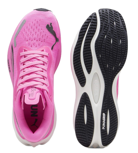 Кроссовки женские Puma Vel Nitro 3 Poison Pink/Puma Black/Puma Silver - Фото 4 большая