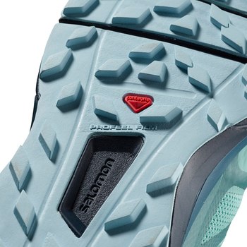 Кроссовки женские Salomon Sense Ride 2 GTX Invis Fit Nile Blue/Navy Blazer/Mallard Blue - Фото 2 большая