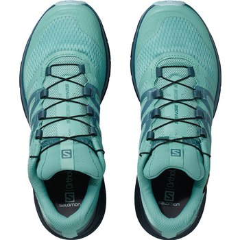 Кроссовки женские Salomon Sense Ride 2 GTX Invis Fit Nile Blue/Navy Blazer/Mallard Blue - Фото 4 большая