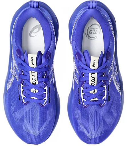 Кроссовки женские ASICS Novablast 5 Cobalt Burst/White - Фото 6 большая